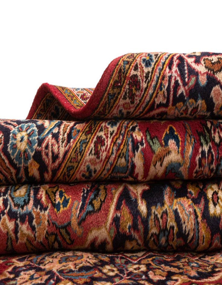 Detail image of  6' 5 x 10' Kashan Wool Rug