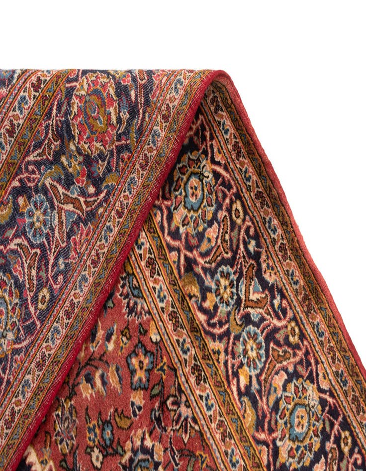 Detail image of  6' 5 x 10' Kashan Wool Rug