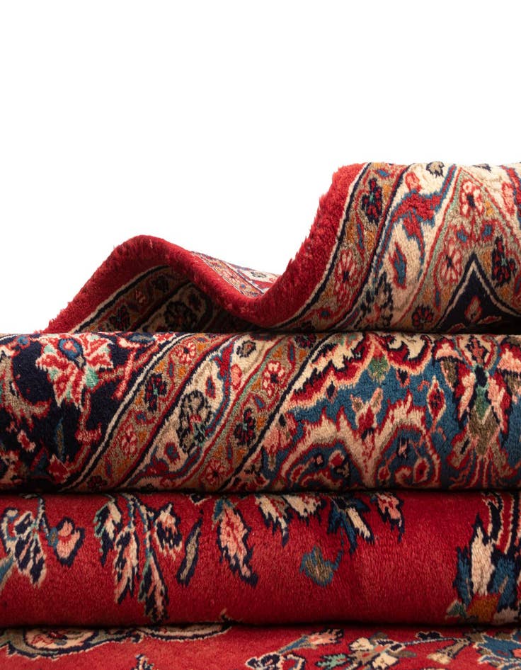 Detail image of  7' x 10' Kashan Wool Rug