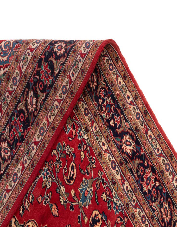 Detail image of  7' x 10' Kashan Wool Rug