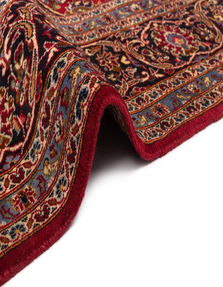 Detail image of  8' x 11' 4 Kashan Wool Rug