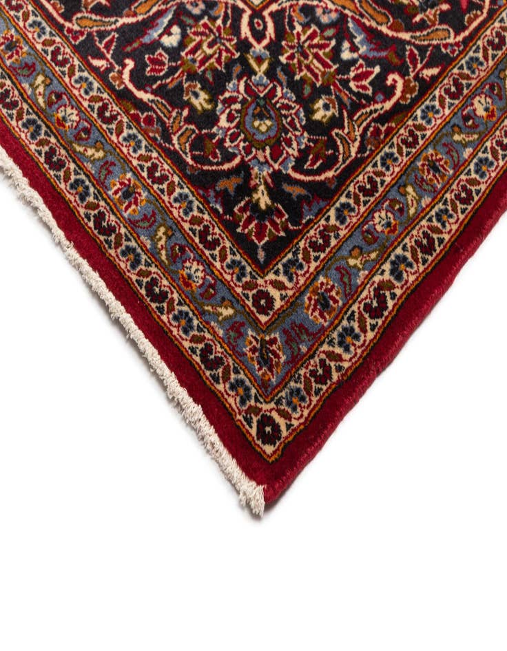 Detail image of  8' x 11' 4 Kashan Wool Rug