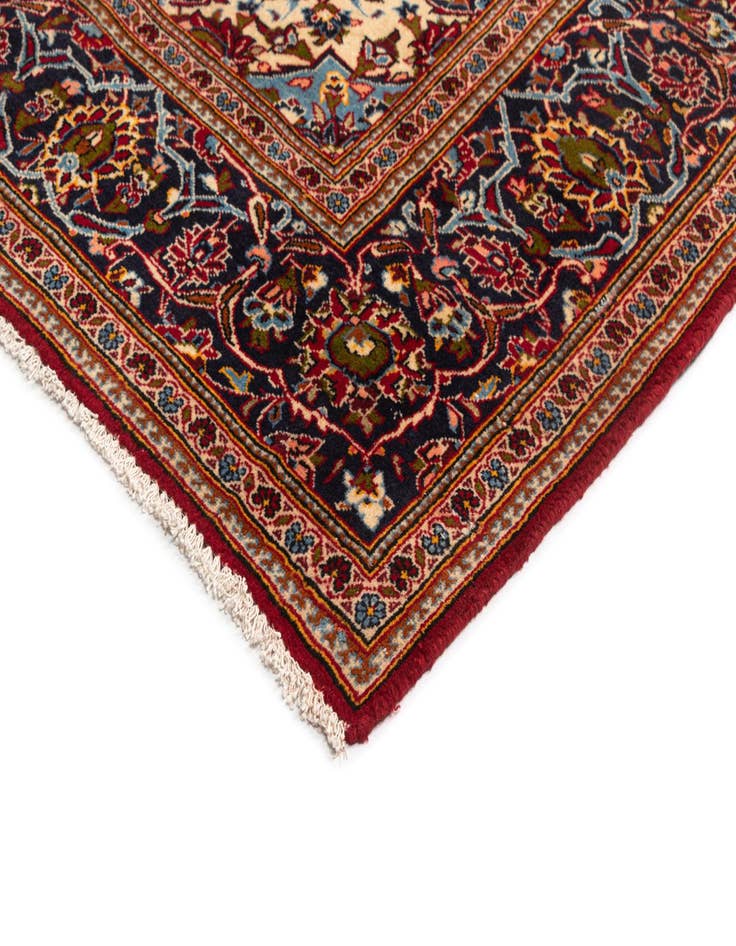 Detail image of  8' 1 x 10' 9 Kashan Wool Rug