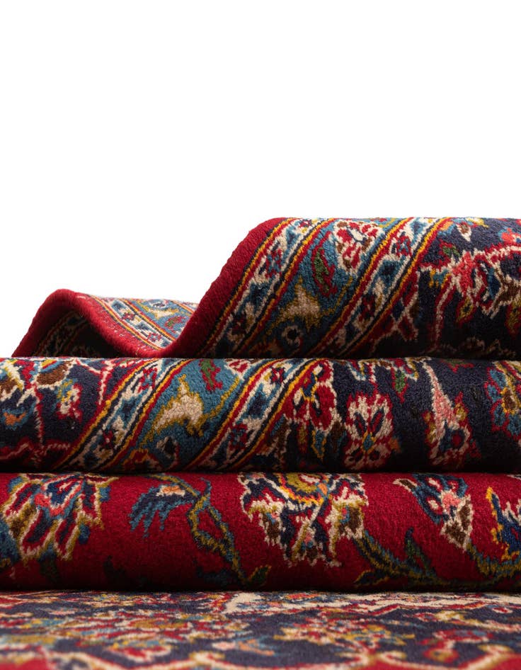 Detail image of  8' 1 x 11' 2 Kashan Wool Rug