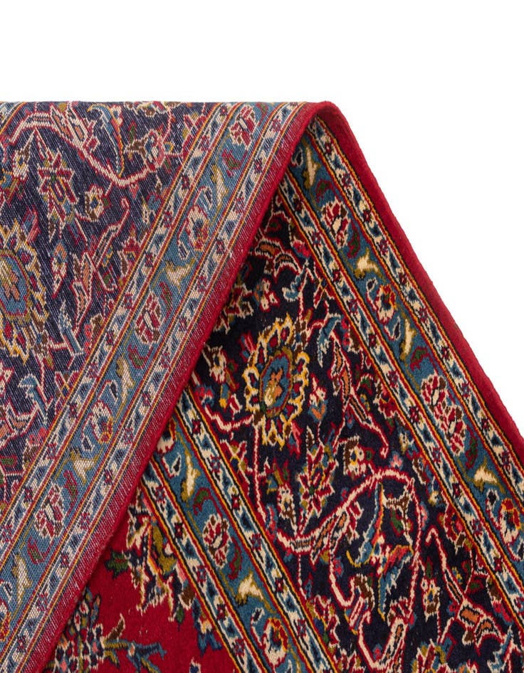 Detail image of  8' 1 x 11' 2 Kashan Wool Rug