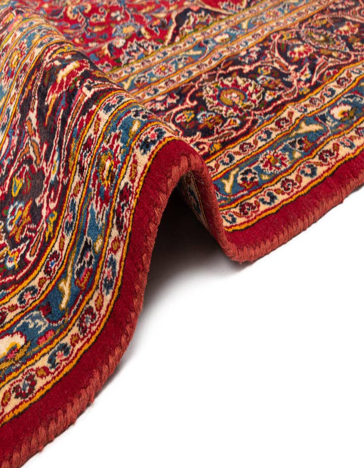 Detail image of  9' 10 x 12' 8 Kashan Wool Rug