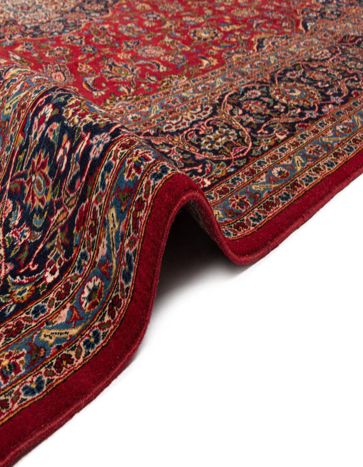 Detail image of  10' 6 x 13' 9 Kashan Wool Rug