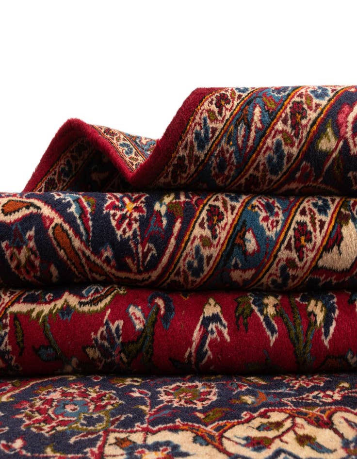 Detail image of  9' 9 x 14' Kashan Wool Rug