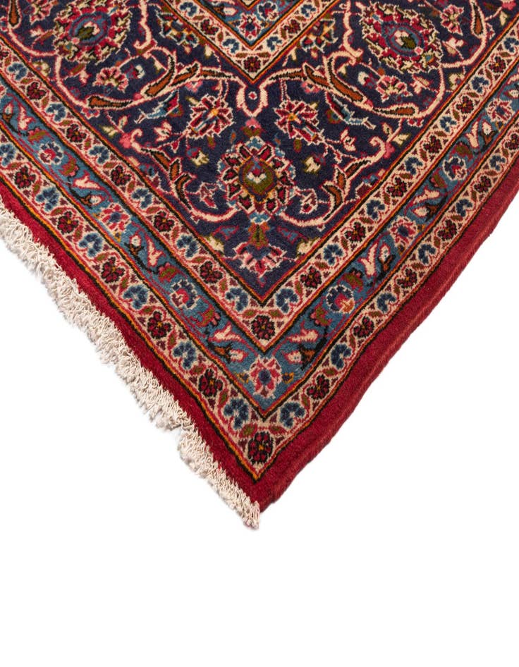 Detail image of  9' 9 x 14' Kashan Wool Rug