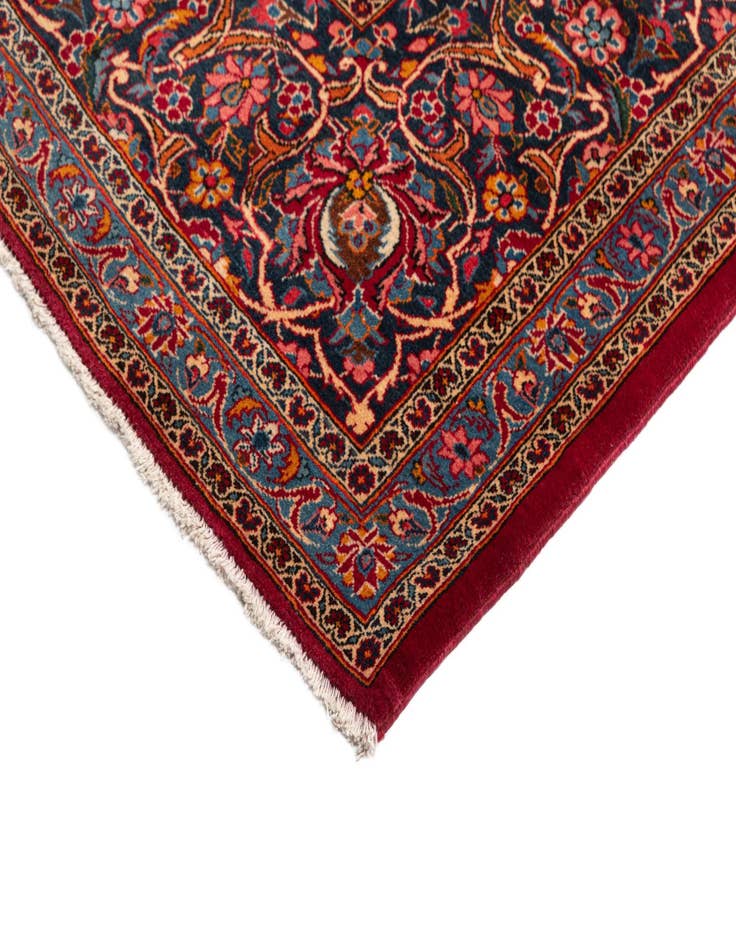 Detail image of  10' 1 x 13' 7 Kashan Wool Rug