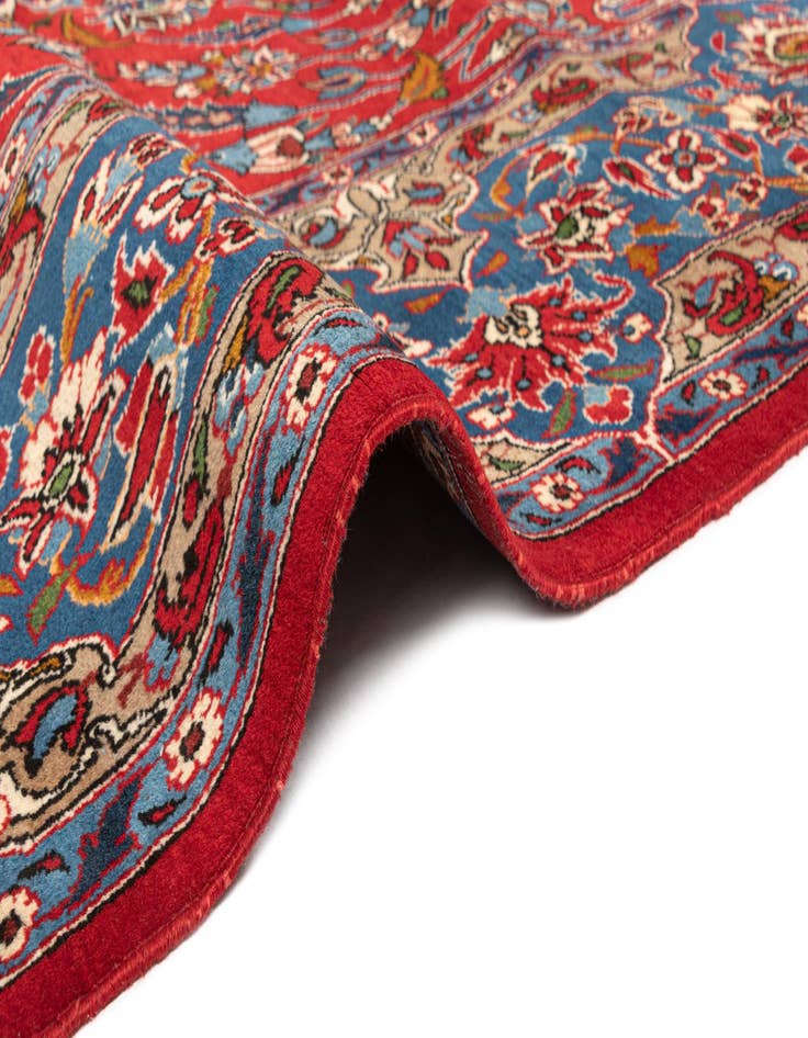 Detail image of  8' 6 x 12' 6 Kashan Wool Rug