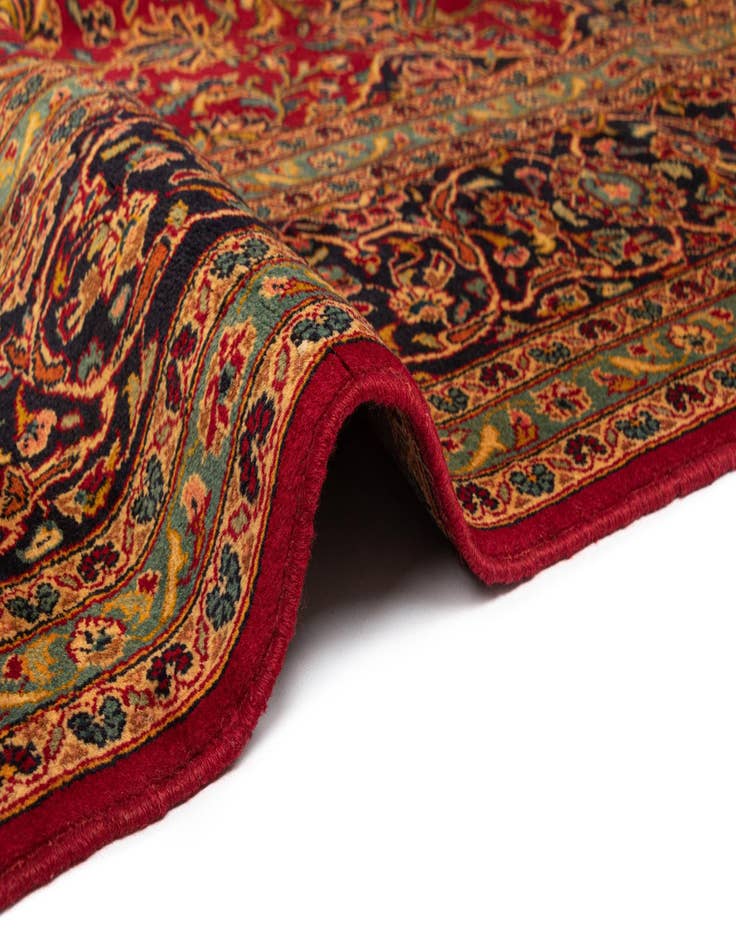 Detail image of  9' 7 x 12' 10 Kashan Wool Rug