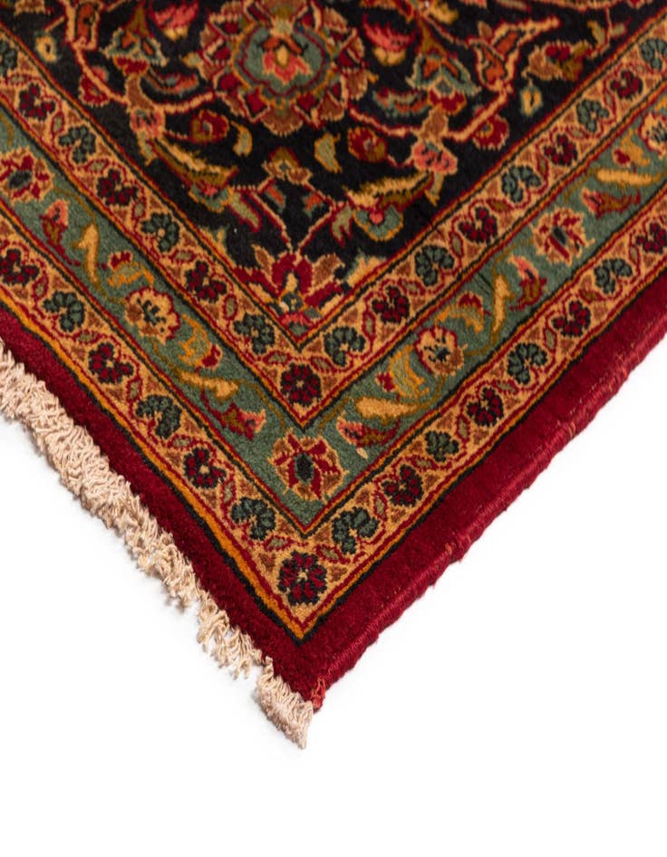 Detail image of  9' 7 x 12' 10 Kashan Wool Rug