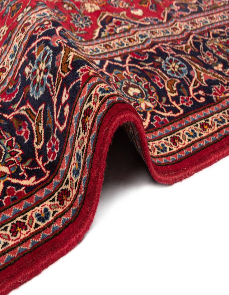 Detail image of  7' 11 x 10' 11 Kashan Wool Rug