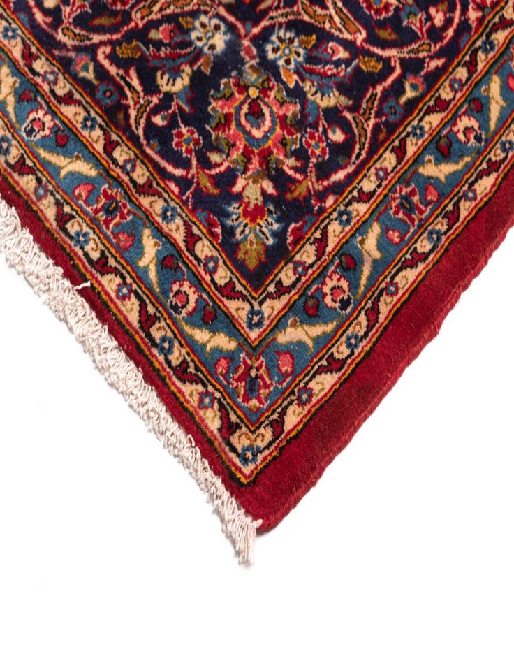 Detail image of  8' 1 x 11' 5 Kashan Wool Rug