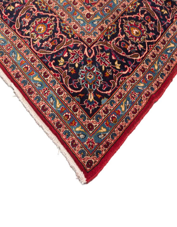 Detail image of  8' 1 x 11' 8 Kashan Wool Rug