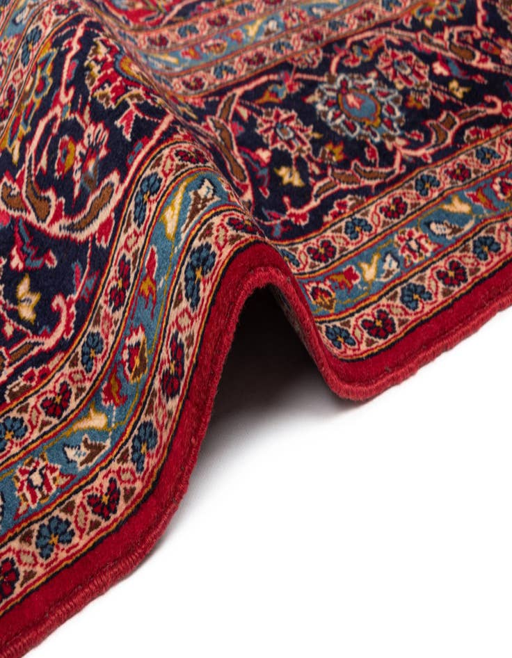 Detail image of  8' 1 x 11' 8 Kashan Wool Rug