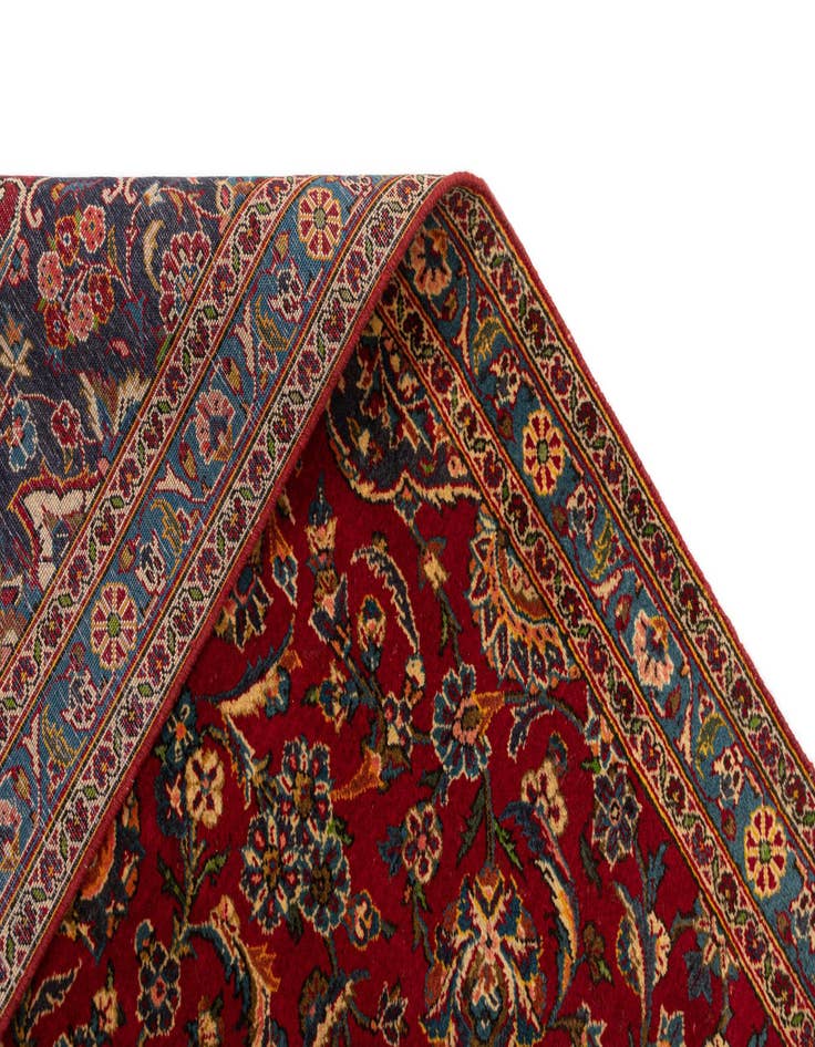 Detail image of  7' 1 x 12' 2 Kashan Wool Rug