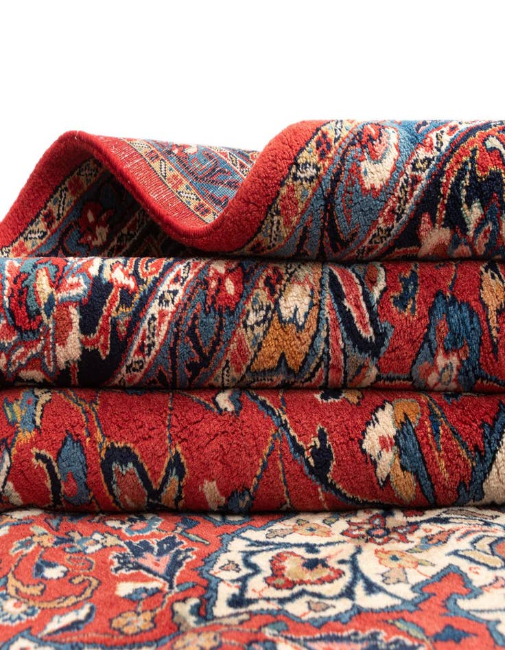 Detail image of  8' 2 x 10' Kashan Wool Rug