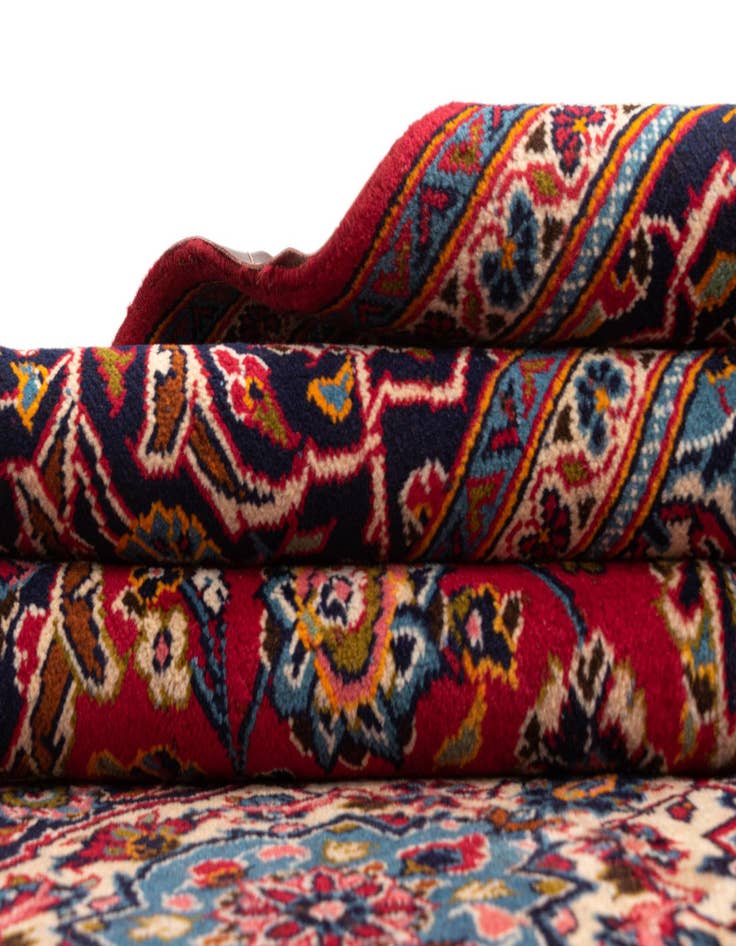 Detail image of  8' 2 x 11' 9 Kashan Wool Rug