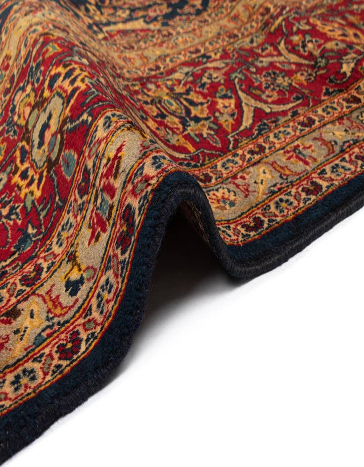 Detail image of  9' 9 x 12' 8 Kashan Wool Rug