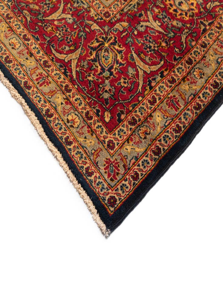 Detail image of  9' 9 x 12' 8 Kashan Wool Rug