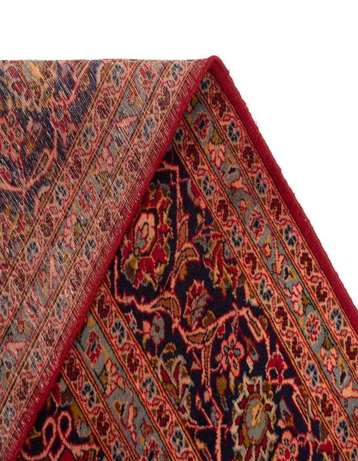 Detail image of  9' 8 x 13' 11 Kashan Wool Rug