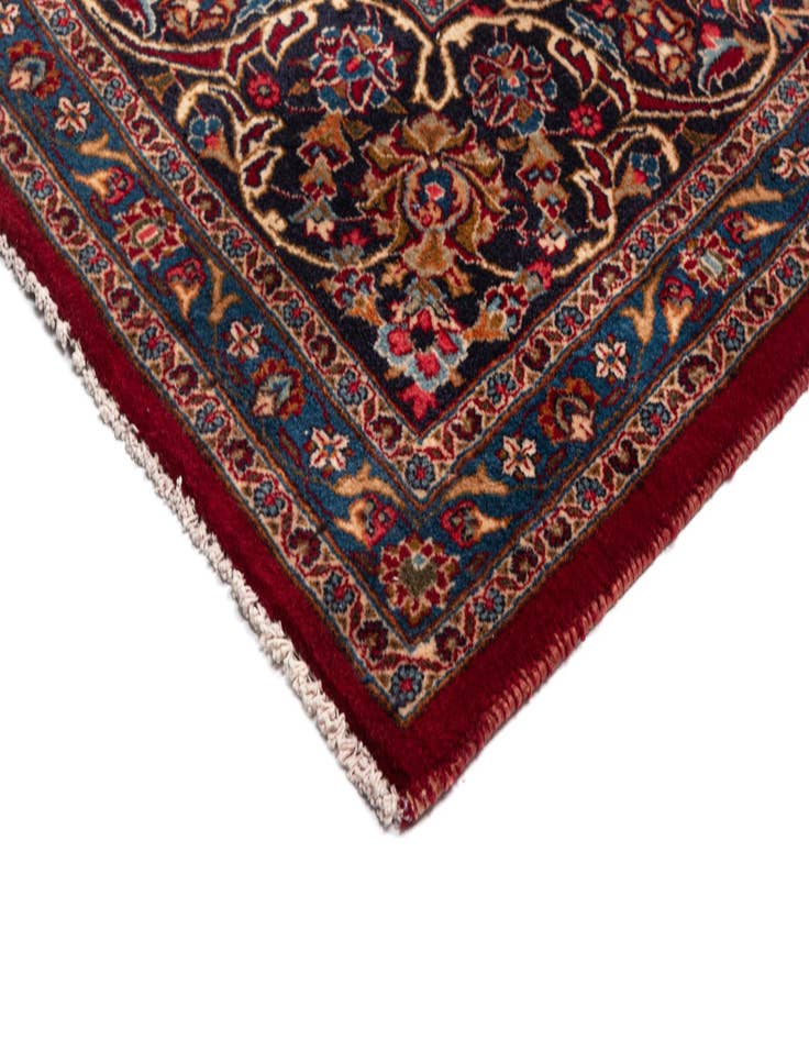 Detail image of  9' 9 x 12' 11 Kashan Wool Rug