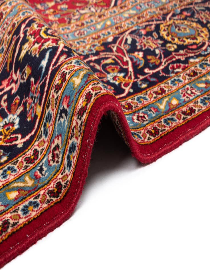 Detail image of  9' 8 x 13' 3 Kashan Wool Rug