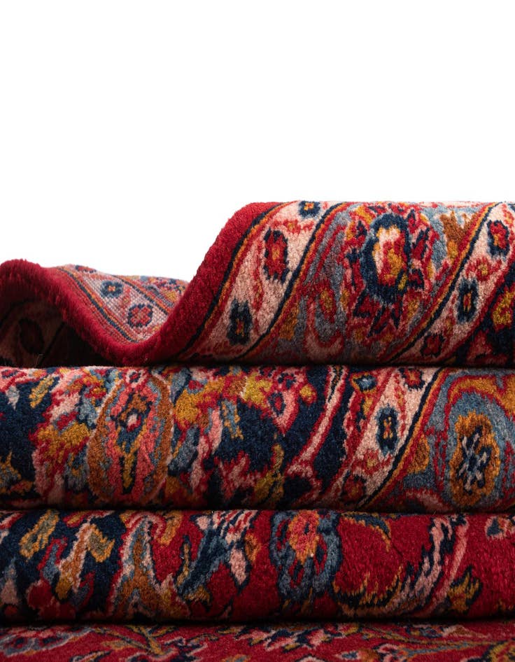 Detail image of  10' x 13' 11 Kashan Wool Rug