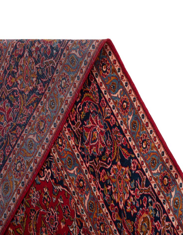 Detail image of  10' x 13' 11 Kashan Wool Rug