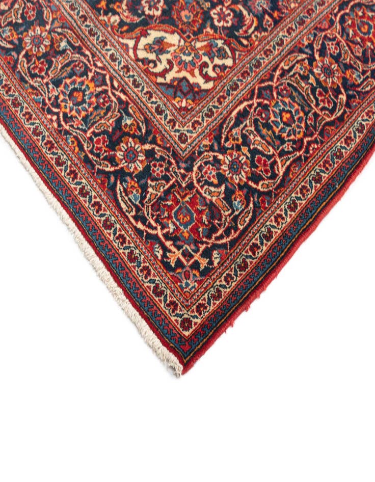 Detail image of  4' 8 x 6' 9 Kashan Wool Rug