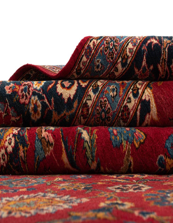 Detail image of  9' 8 x 13' 5 Kashan Wool Rug