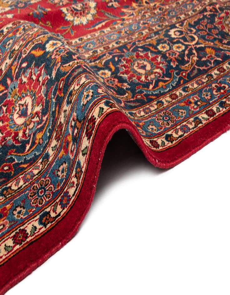 Detail image of  9' 8 x 13' 5 Kashan Wool Rug