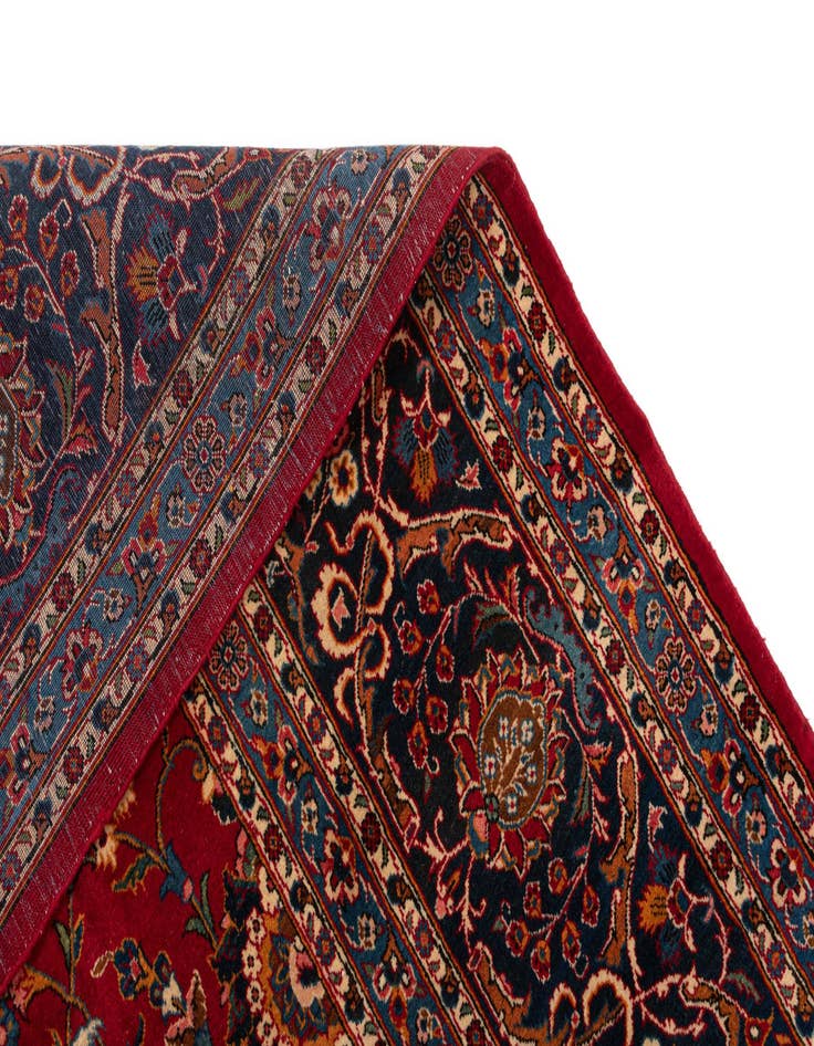 Detail image of  9' 8 x 13' 5 Kashan Wool Rug