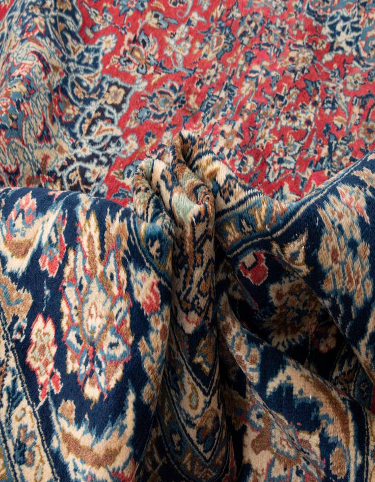 Detail image of  7' 10 x 10' 2 Kashan Wool Rug