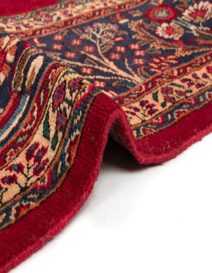 Detail image of  10' x 12' 8  Hand Knotted Kashan Persian Wool Rug