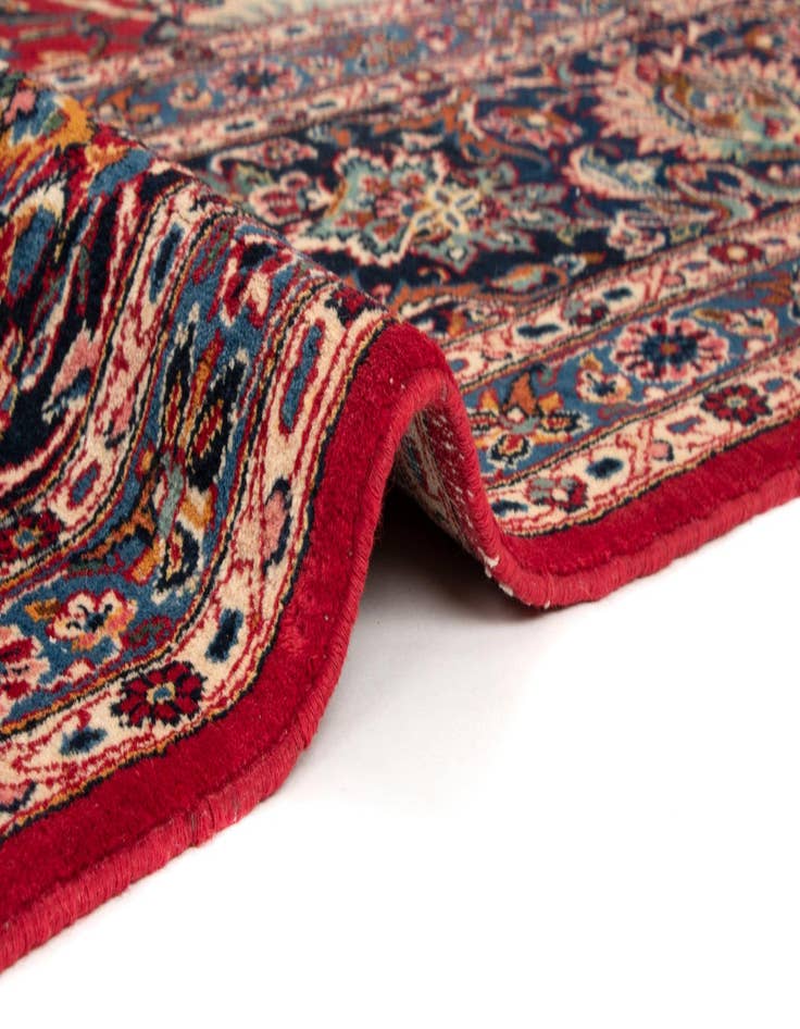 Detail image of  10' 6 x 15' 7  Hand Knotted Kashan Persian Wool Rug