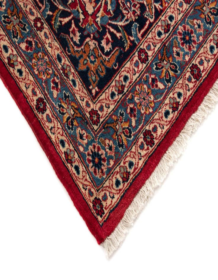 Detail image of  10' 6 x 15' 7  Hand Knotted Kashan Persian Wool Rug