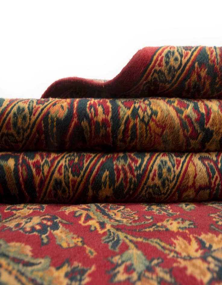 Detail image of  9' 8 x 12' 5 Kashan Wool Rug