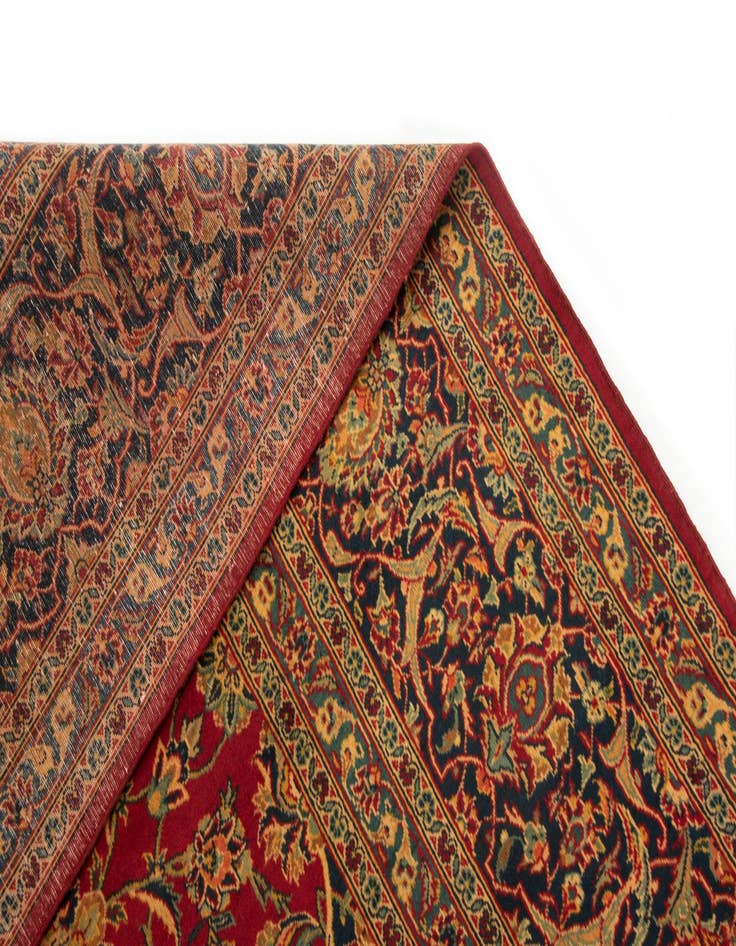 Detail image of  9' 8 x 12' 5 Kashan Wool Rug