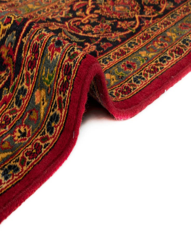 Detail image of  9' 7 x 12' 10  Hand Knotted Kashan Persian Wool Rug