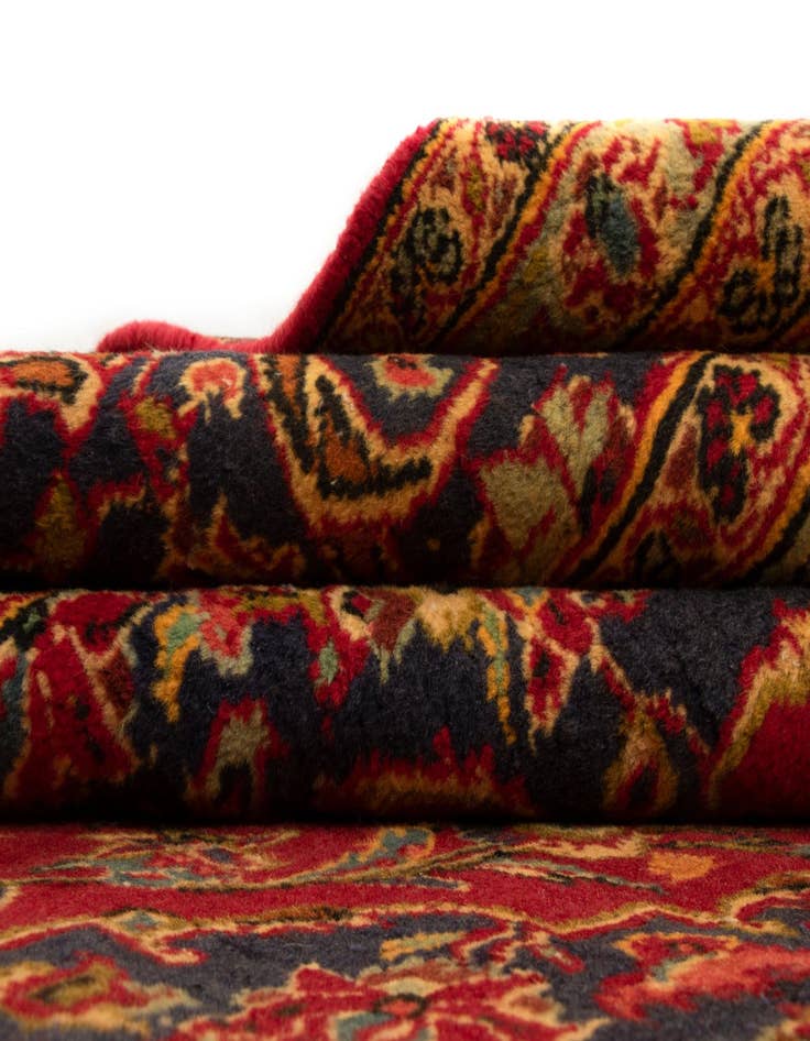 Detail image of  8' 3 x 12' 2  Hand Knotted Kashan Persian Wool Rug