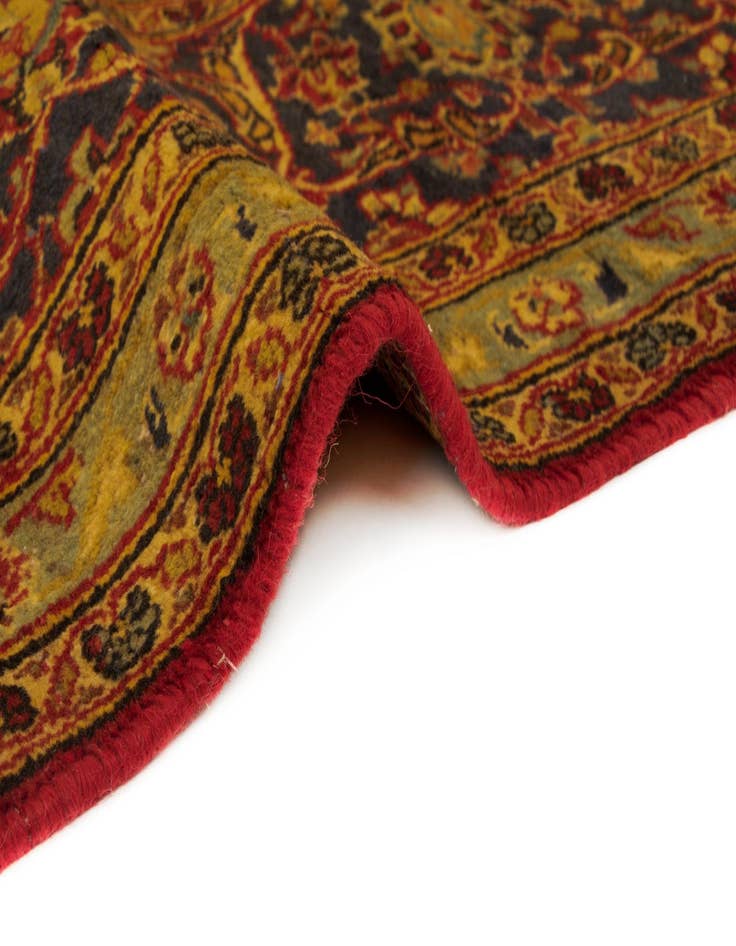 Detail image of  8' 3 x 12' 2  Hand Knotted Kashan Persian Wool Rug