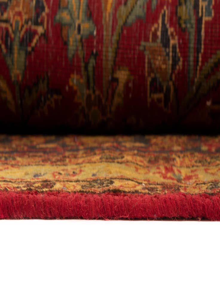 Detail image of  8' 3 x 12' 2  Hand Knotted Kashan Persian Wool Rug