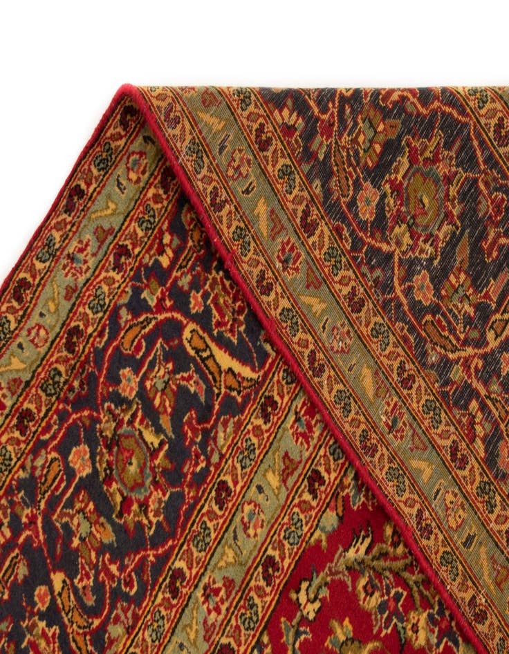 Detail image of  8' 3 x 12' 2  Hand Knotted Kashan Persian Wool Rug