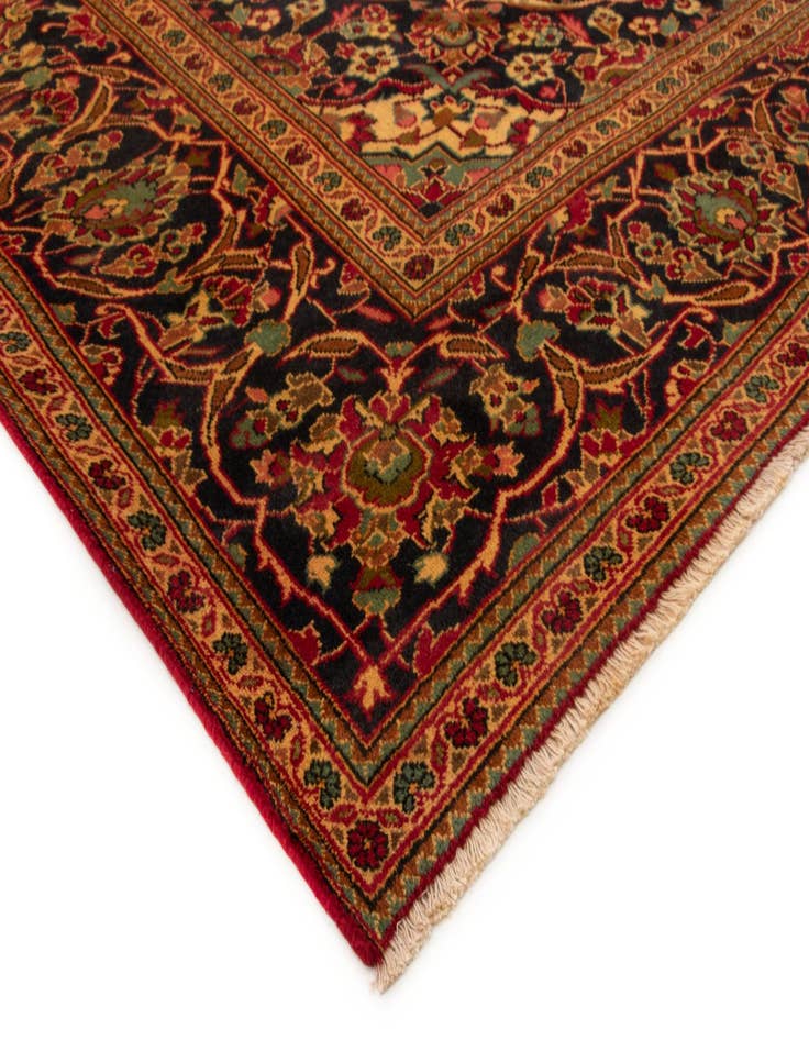 Detail image of  8' 2 x 11' 3  Hand Knotted Kashan Persian Wool Rug