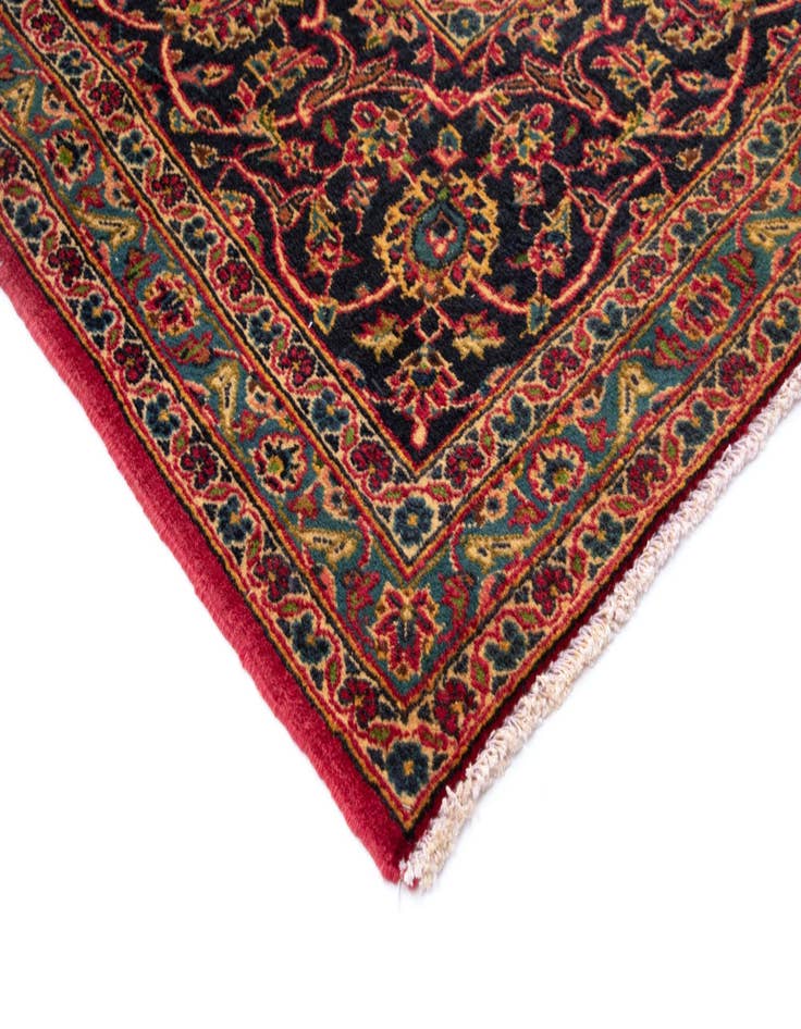 Detail image of  8' x 11' 2  Hand Knotted Kashan Persian Wool Rug