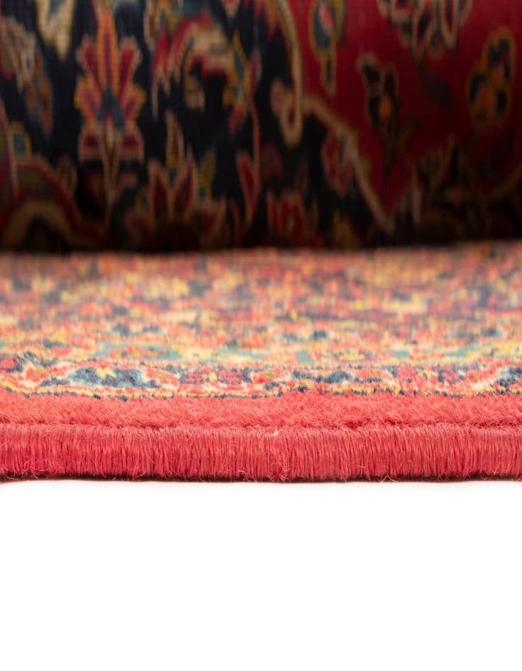 Detail image of  8' x 11' 2  Hand Knotted Kashan Persian Wool Rug