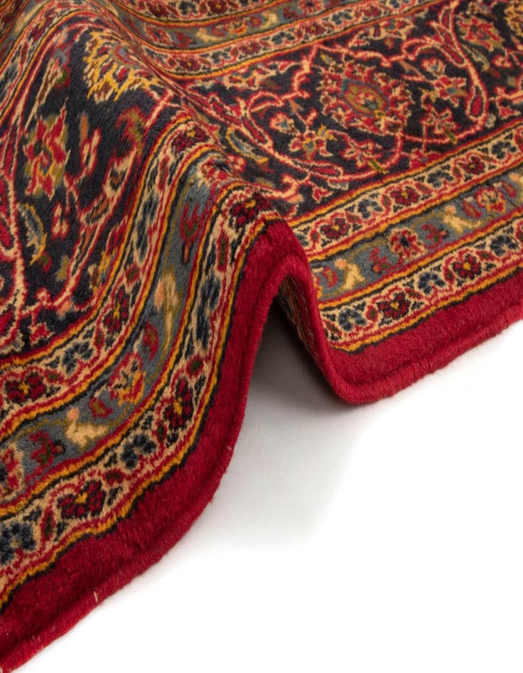 Detail image of  8' x 11' 4 Kashan Wool Rug